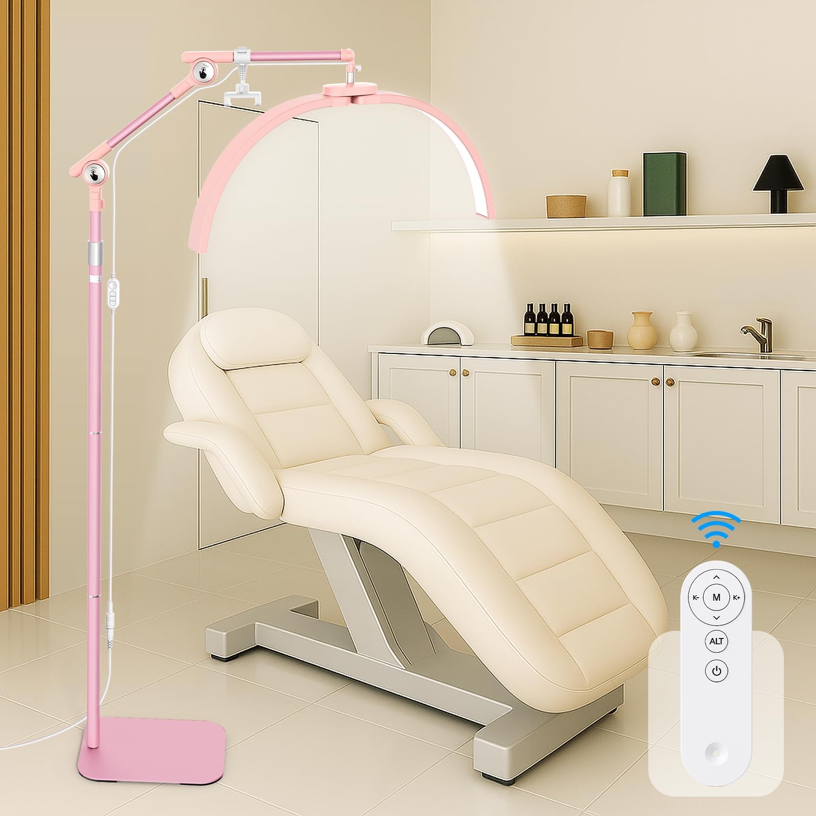 LIONVISON LED Lash Lamp Half Moon Adjustable