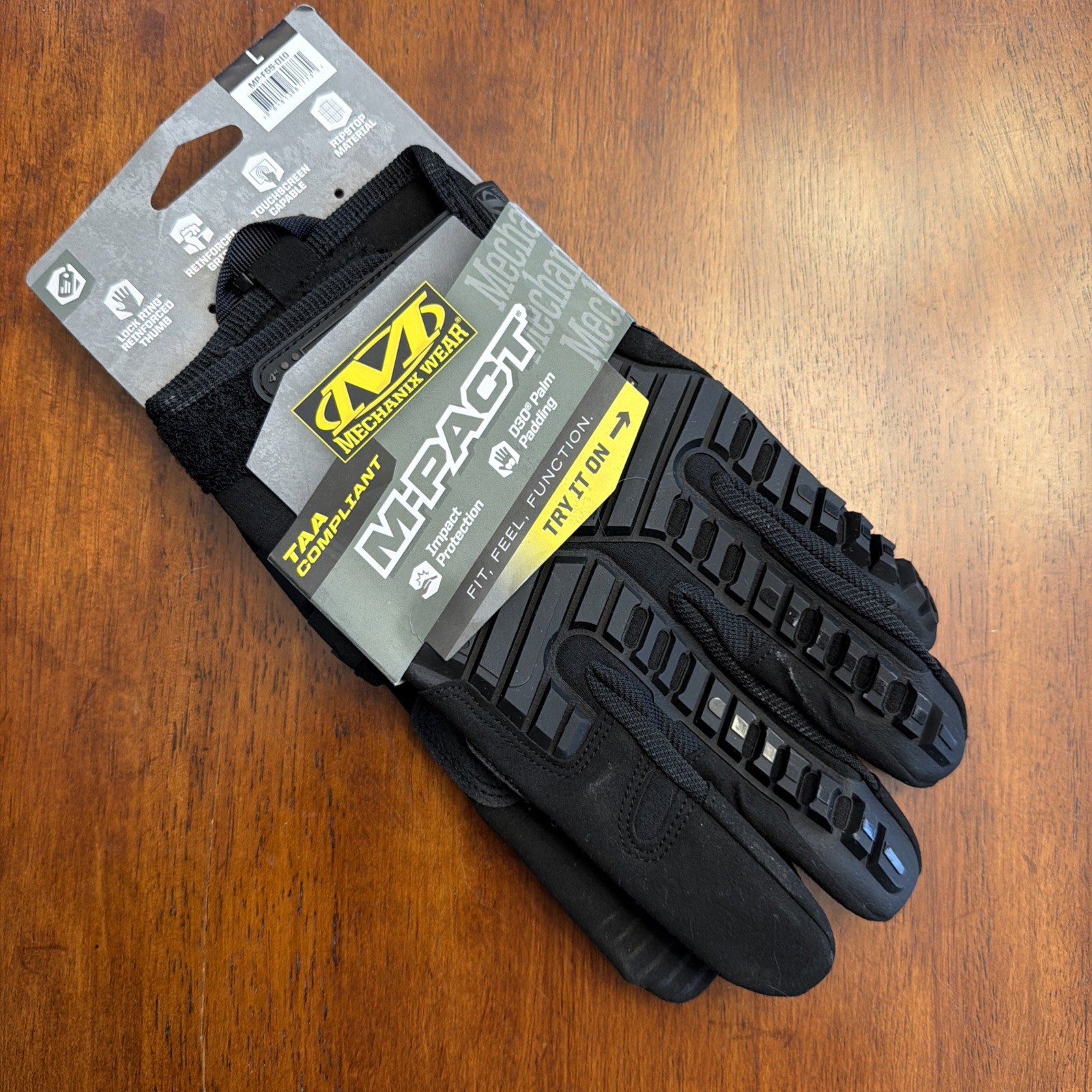 MECHANIX WEAR MP-F55-010 Tactical Glove,Black,L,PR 11V505 free shipping