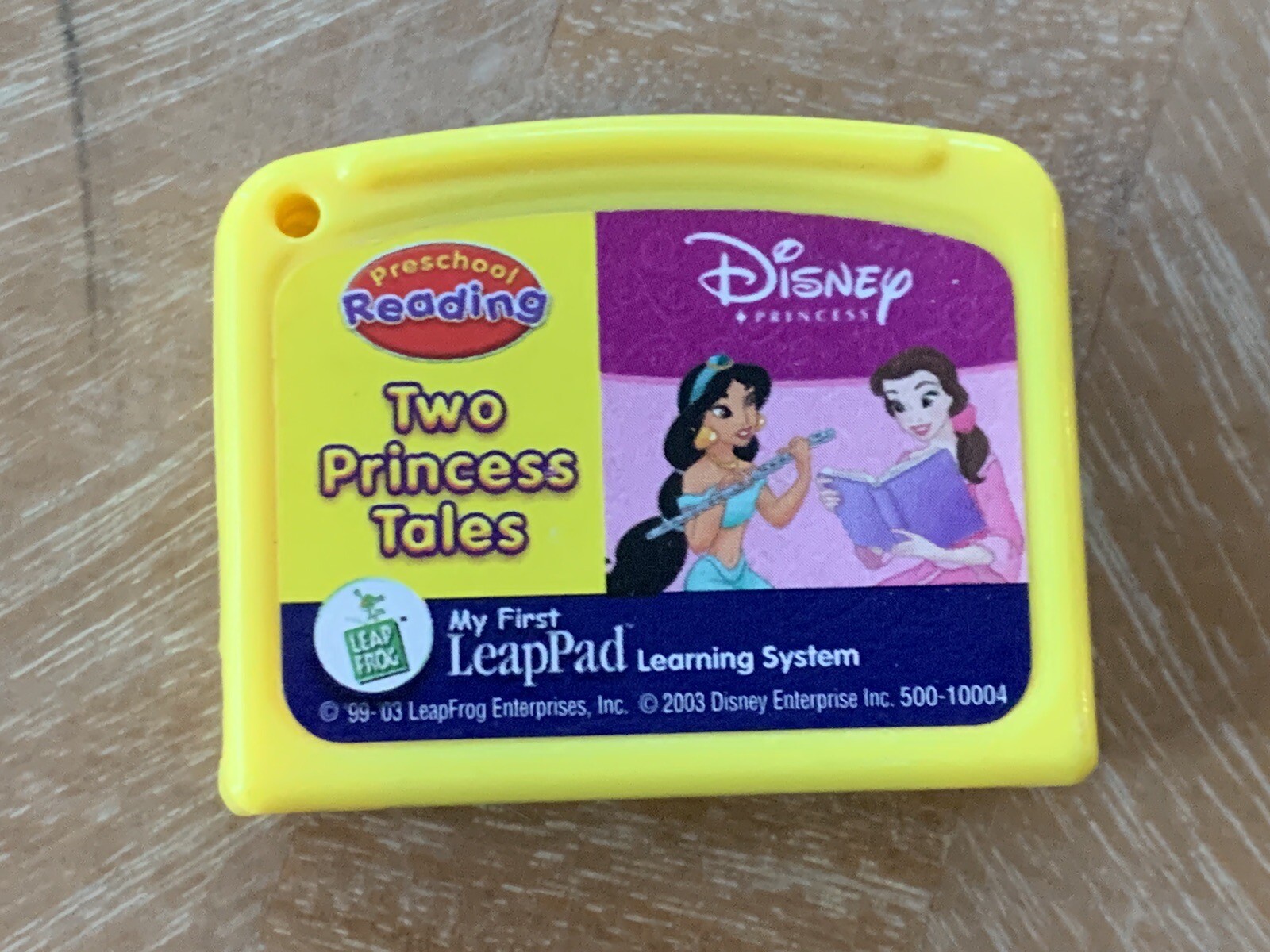 My First LeapPad Disney Two Princess Tales Cartridge Only No Book