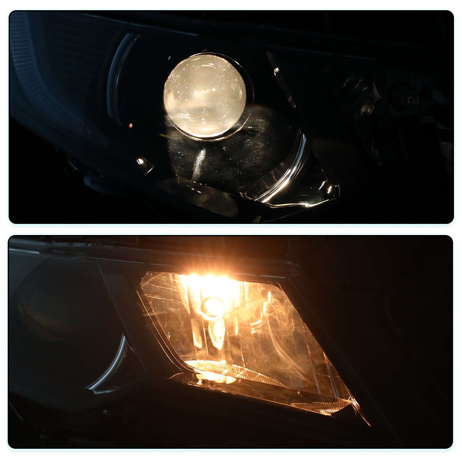 For 16-21 Honda Pilot/17-20 Ridgeline Halogen w/o LED DRL Passenger Headlight
