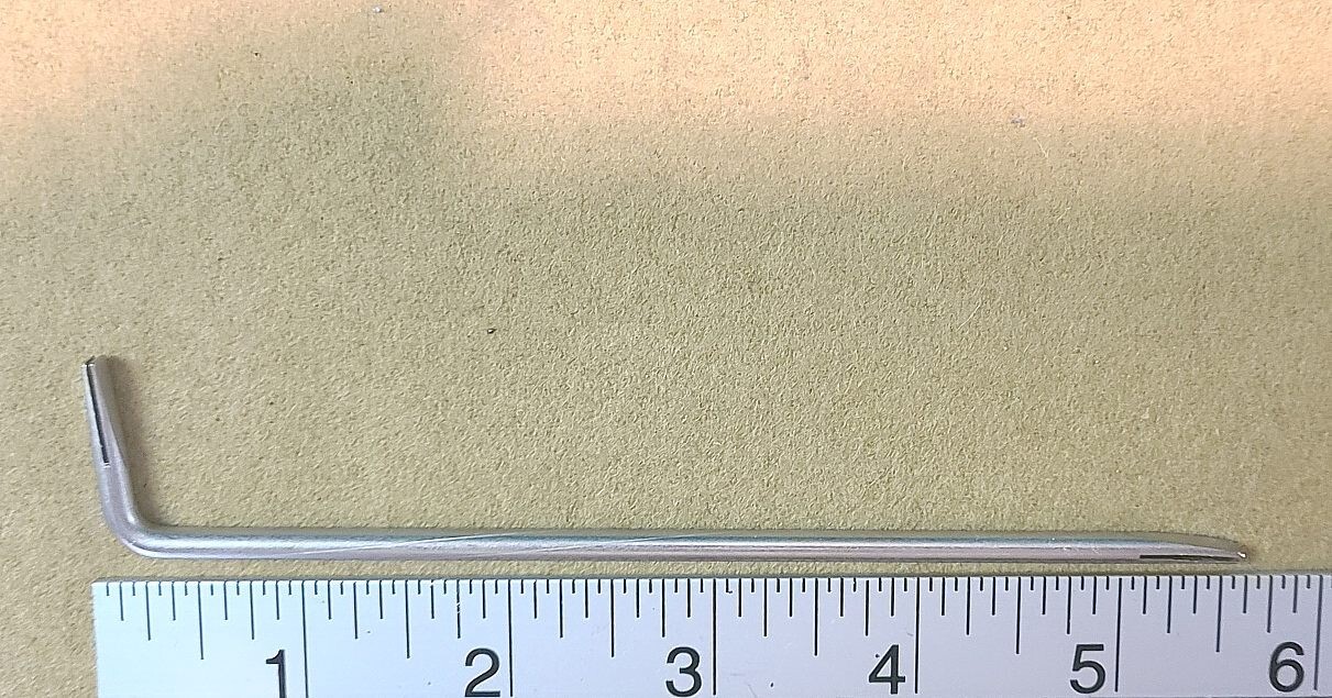 Leaf blade switch metal adjusting tool for older pinball games & jukeboxes - New