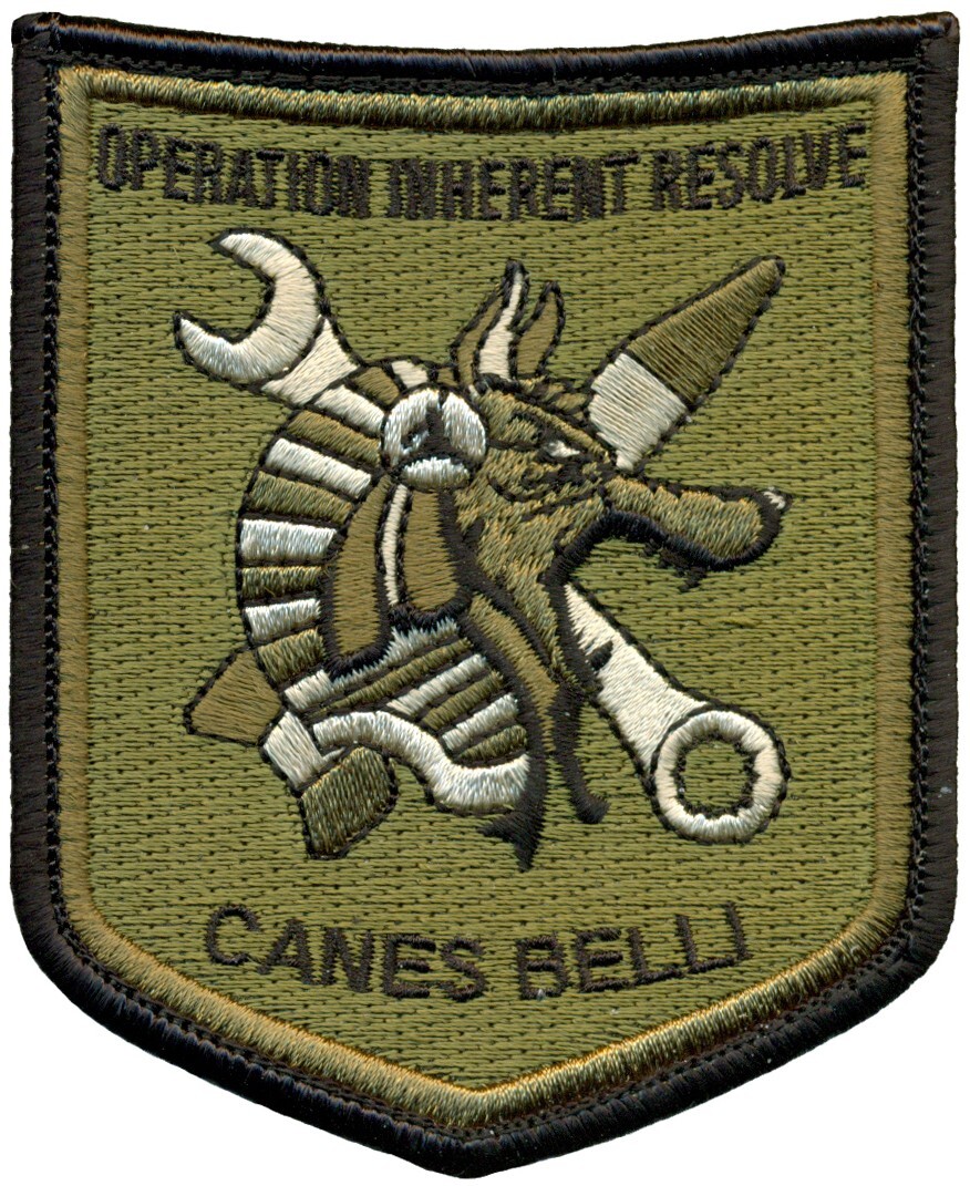 USAF 332d EXPEDITIONARY MAINTENANCE SQUADRON – MORALE – OIR PATCH