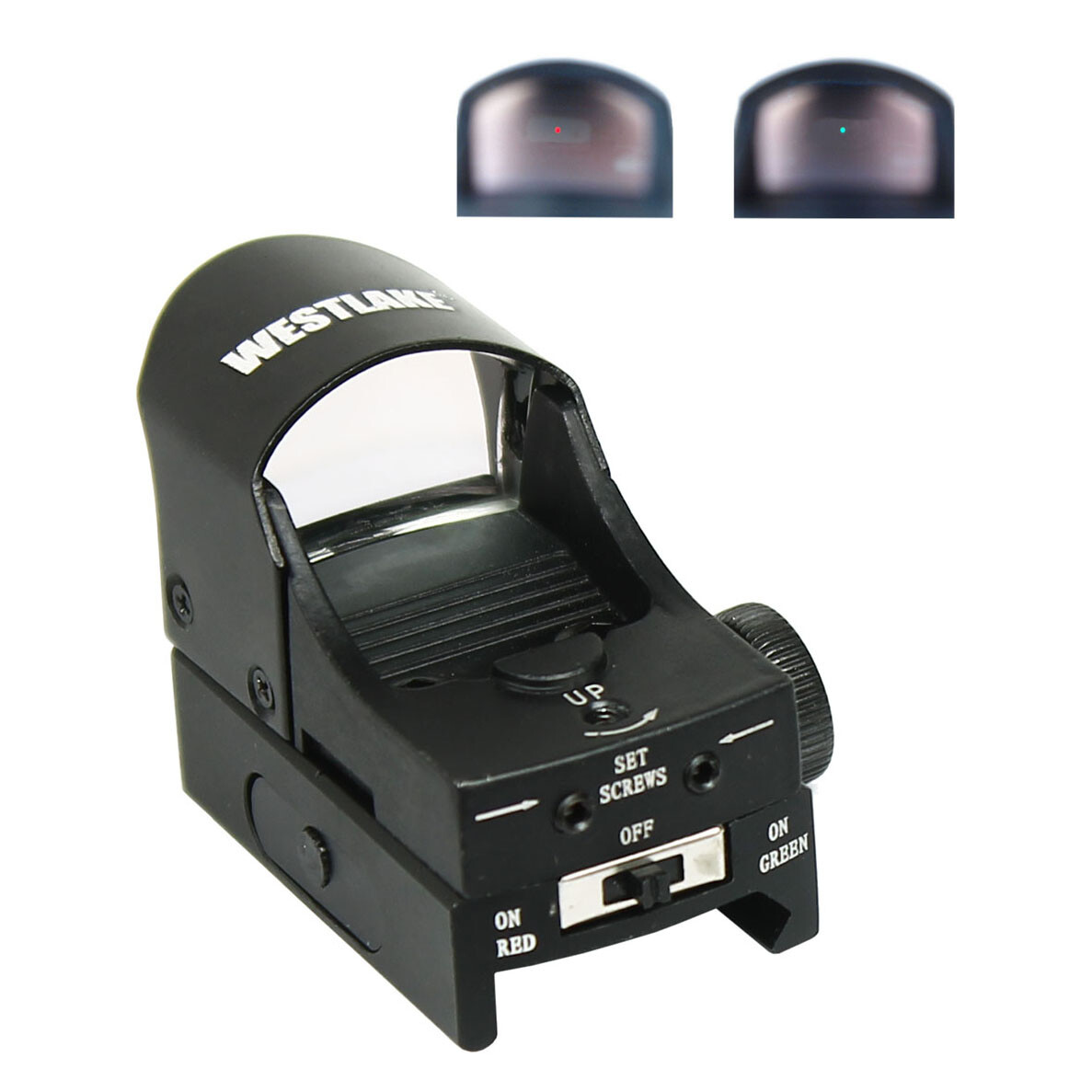 Mini Holographic Reflex Compact 3 MOA Green / Red Dual Illuminated Dot Sight