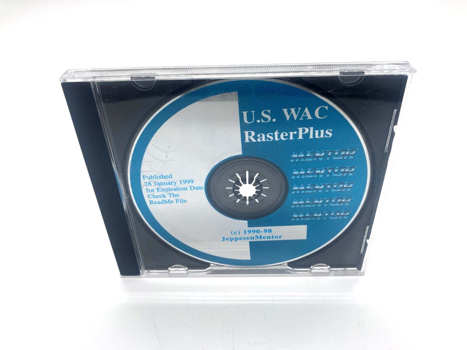 Jeppesen Mentor US WAC Raster Plus CD January 1999