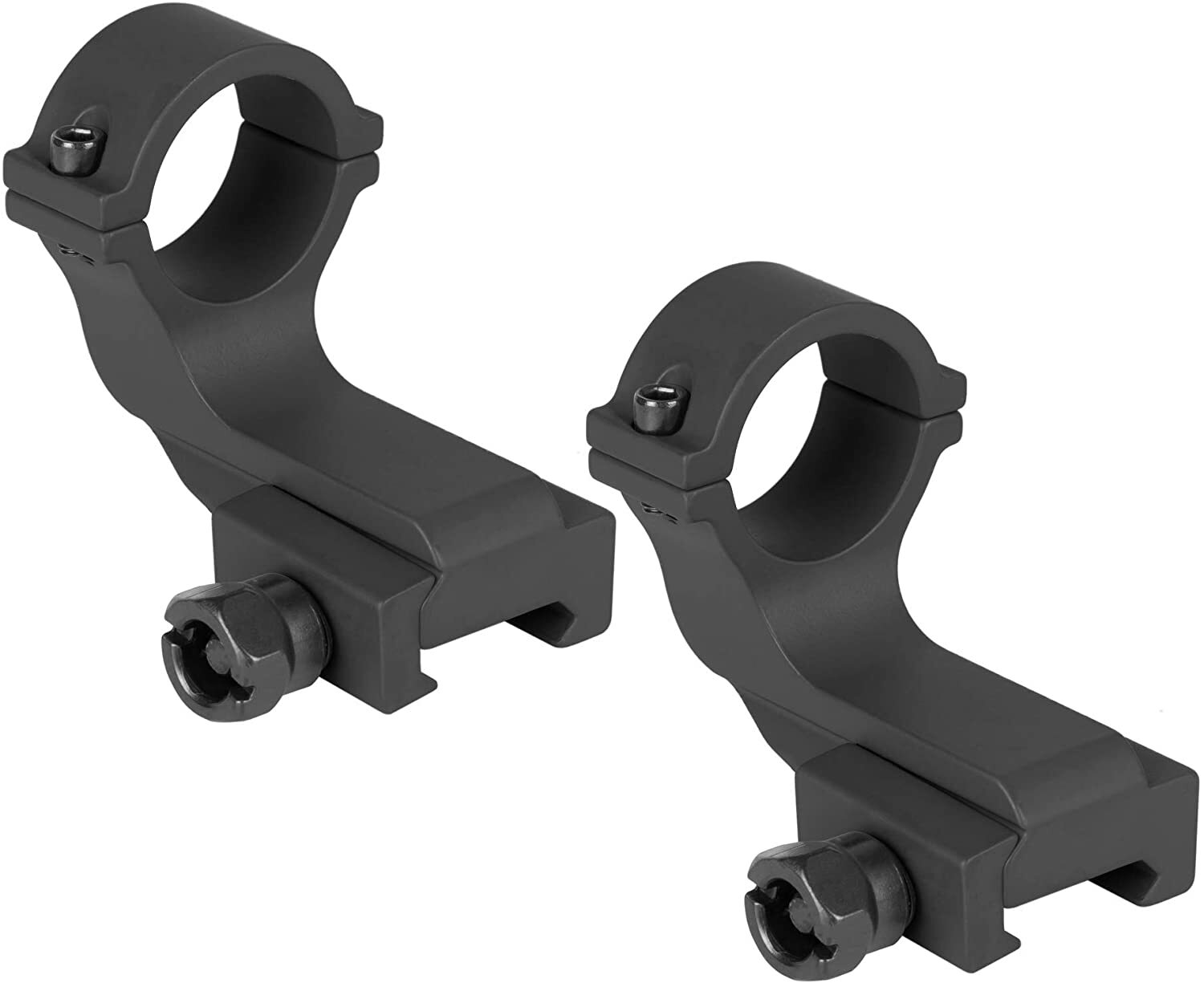 Piece for Nikon PSerie Rifle Scope Picatinny Mount 1Inch Tube Reversible Relief.