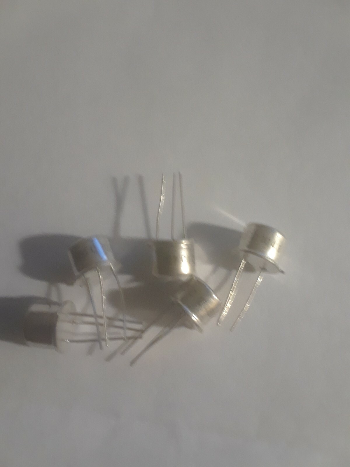 5 PCS, BFX29, TRANSISTOR, PNP, TO-39, 60 V, .6 A, .6 W, HFE 50, FT 100