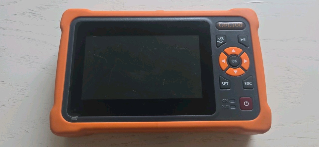 TEMPO COMMUNICATIONS FIBER OPTICS LIGHT METER MODEL: OFL100