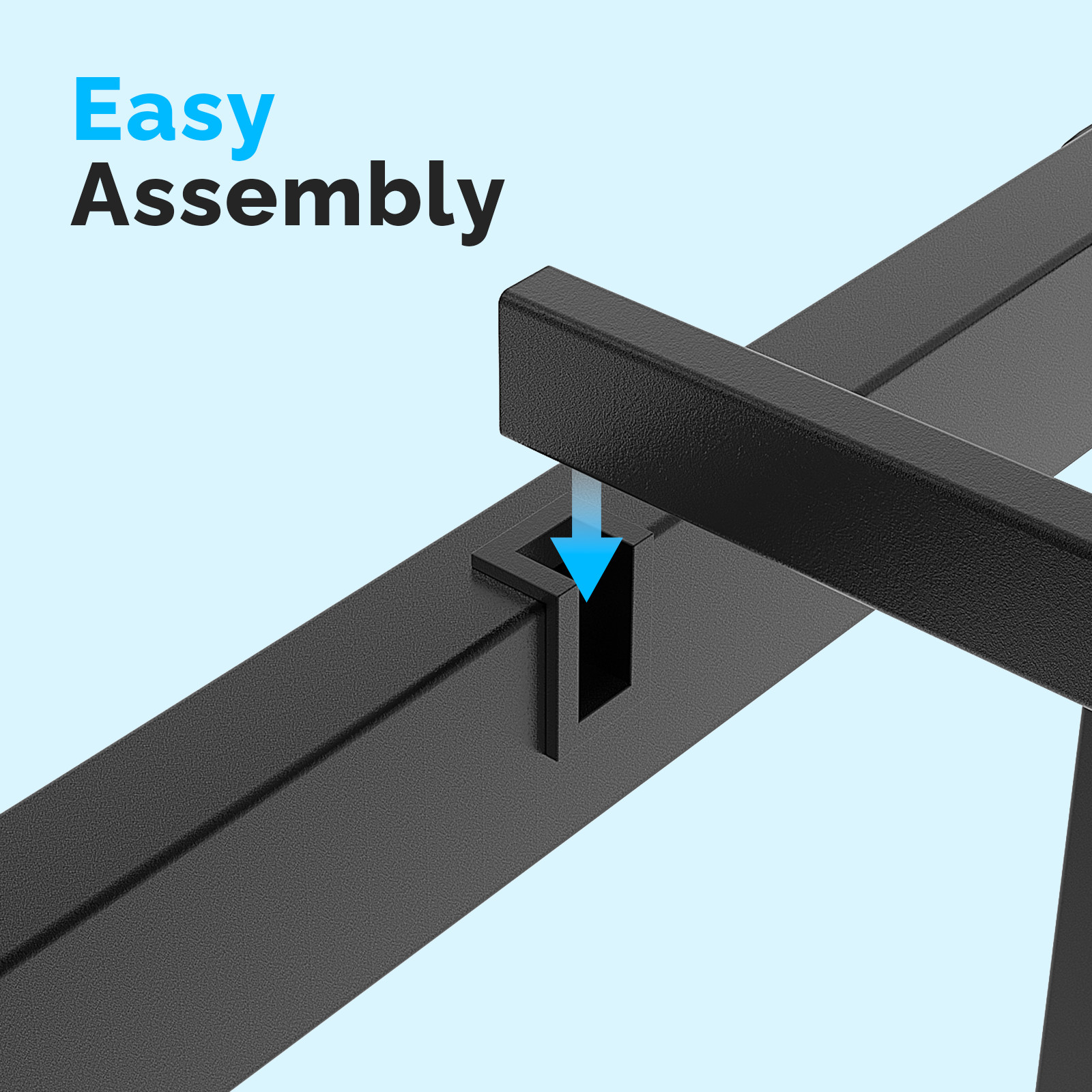 14 Inch Height Platform Bed Heavy Duty MetalBed Frame No Box Spring Needed