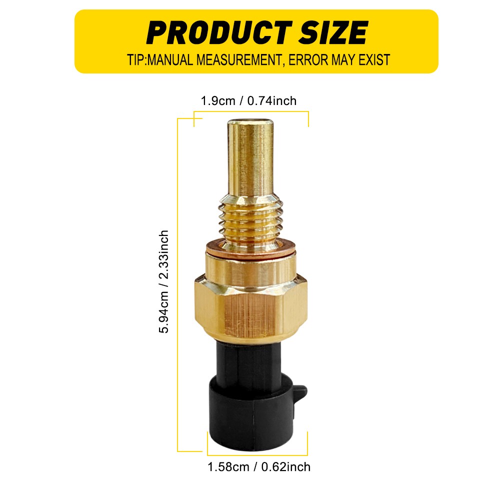 For 1998 Chevrolet Camaro 5.7L V8 Ignition Engine Coolant Temperature Sensor