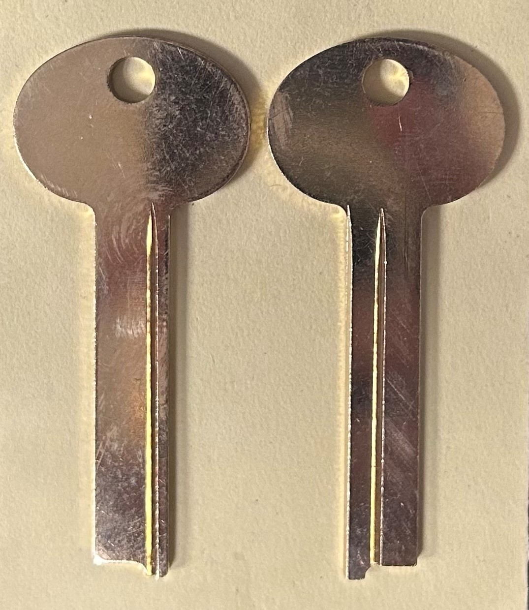 Ilco LB1 Nickel Silver for Lefebure Key Blank uncut (1 Pc)
