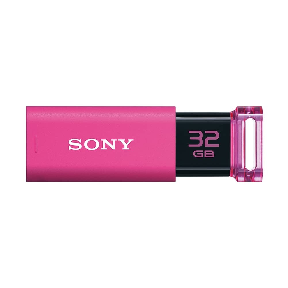 Sony USB Memory USB3.0 32GB Pink Capless USM32GUP Flash Drive Computer Japan
