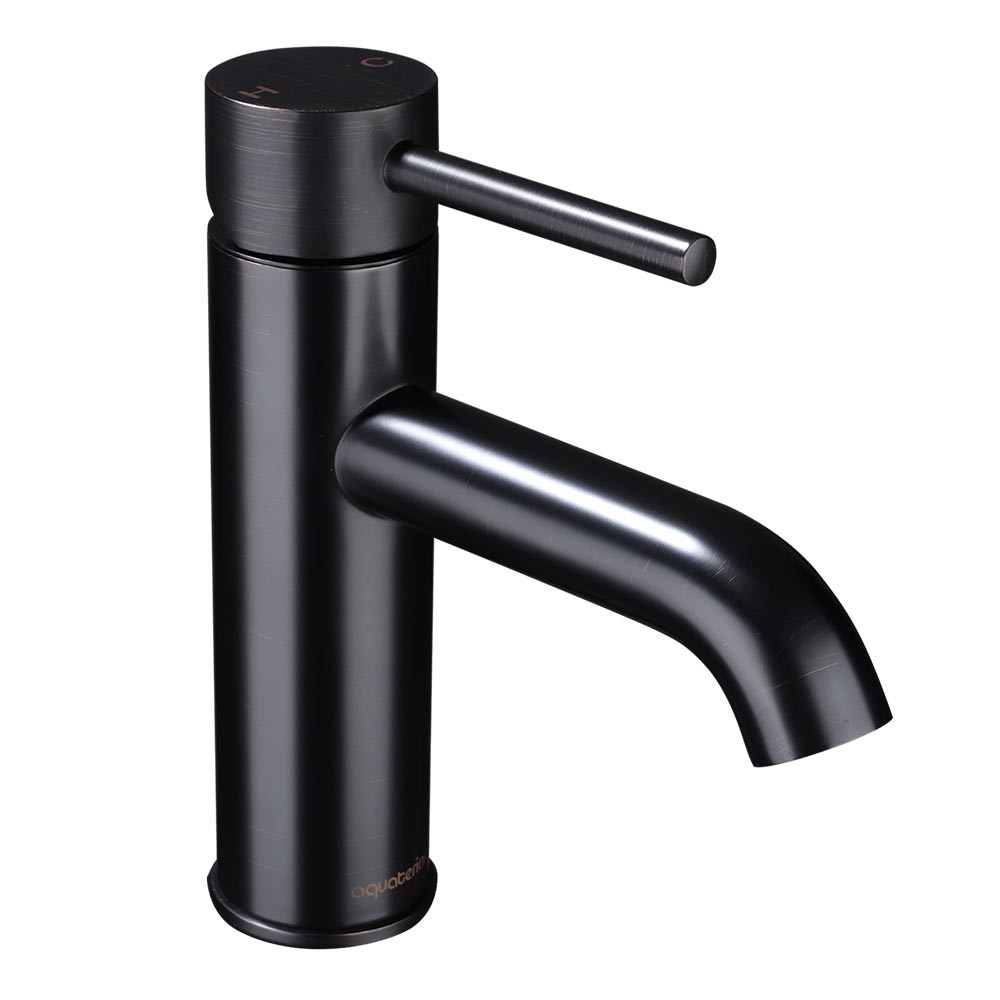 Aquaterior Bathroom Sink Faucet Single Handle Bronze CUPC NSF CEC Closeout