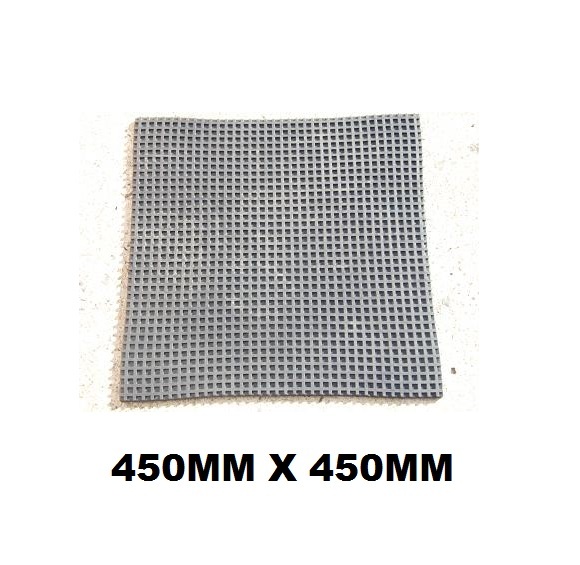 AIR CONDITIONER AC ANTI VIBRATION RUBBER WAFFLE PAD 450MM X 450MM MAT BASE SQAUR