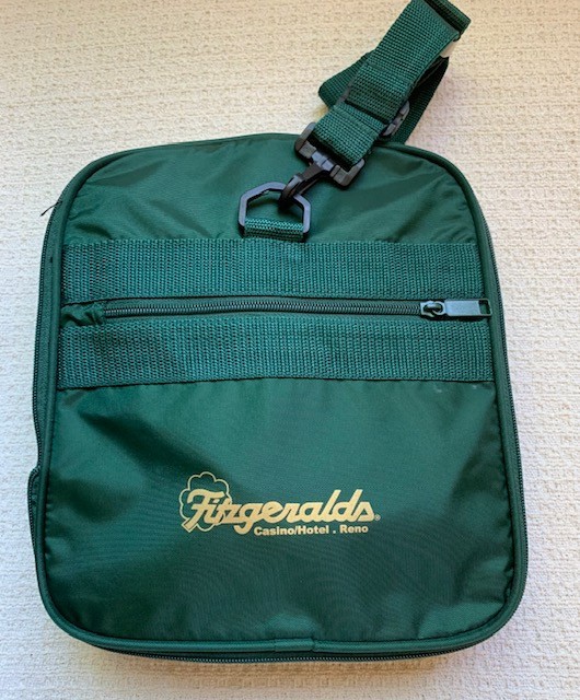 Vintage New Fitzgerald's Hotel & Casino Duffle bag foldable
