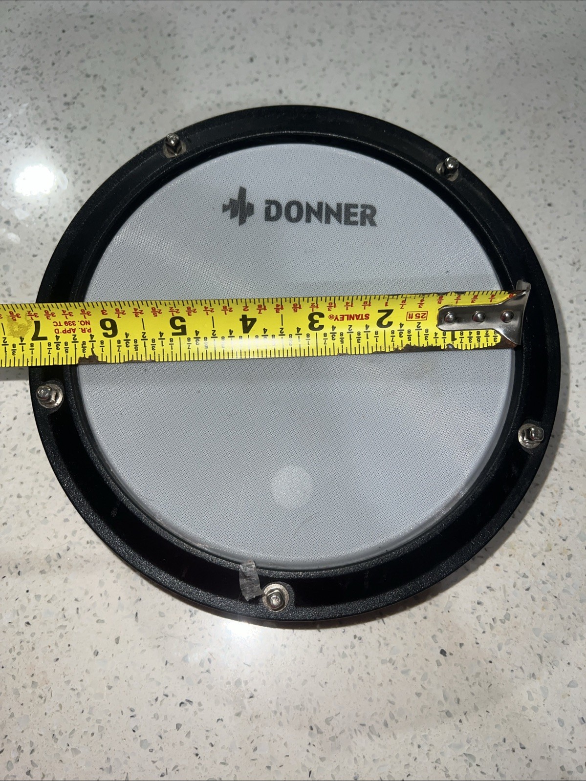 DONNER Drum Pad 8 Inch Replacement Used See Descrip