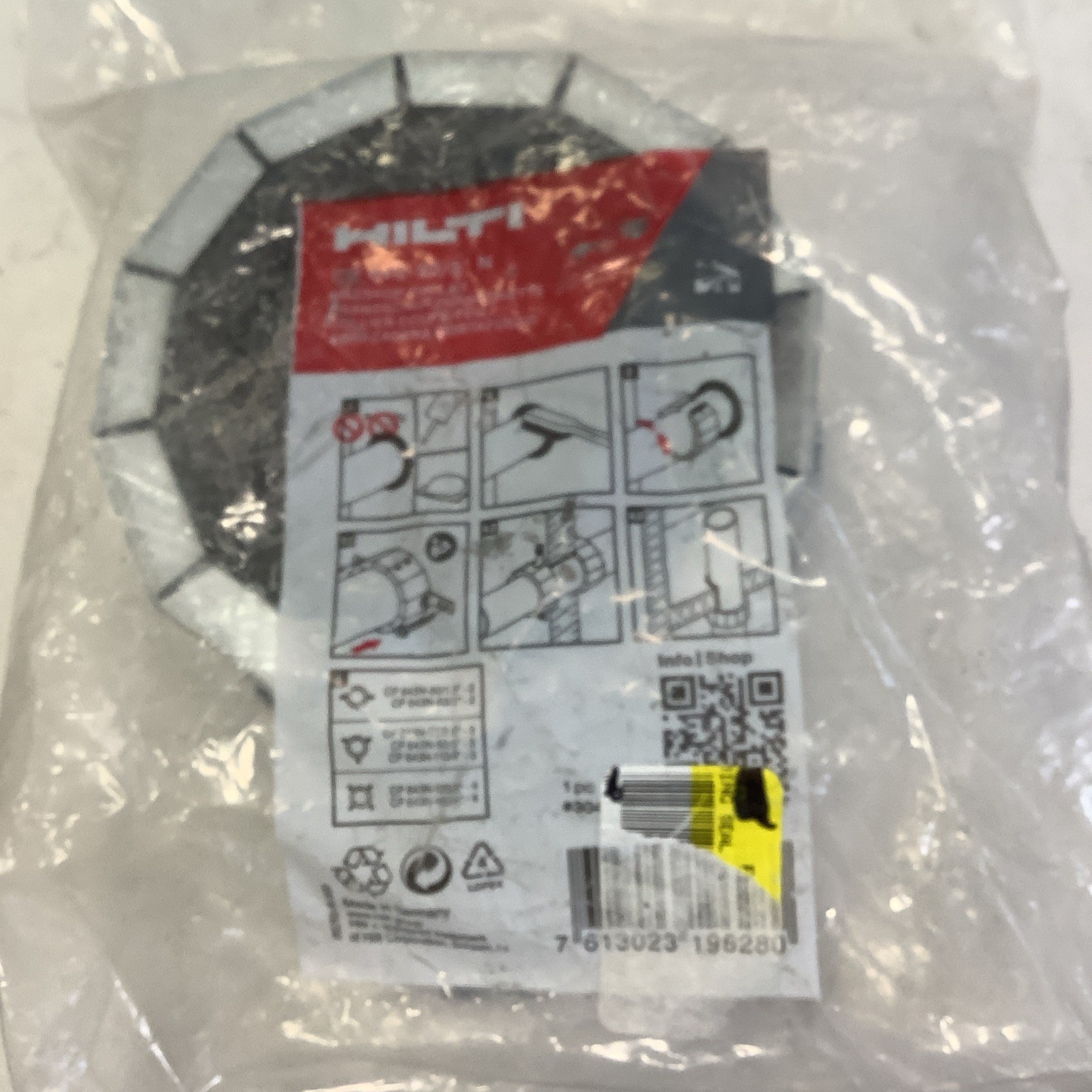 HILTI CP 643-90/3" N 304328 FIRESTOP COLLAR 3.54" NOMINAL PIPE DIAMETER