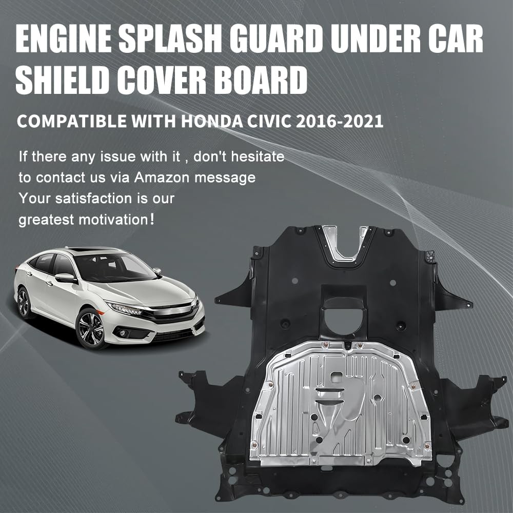 74110TBAA00 Lower Engine Splash Shield Guard Compatible with Honda Civic 2016...