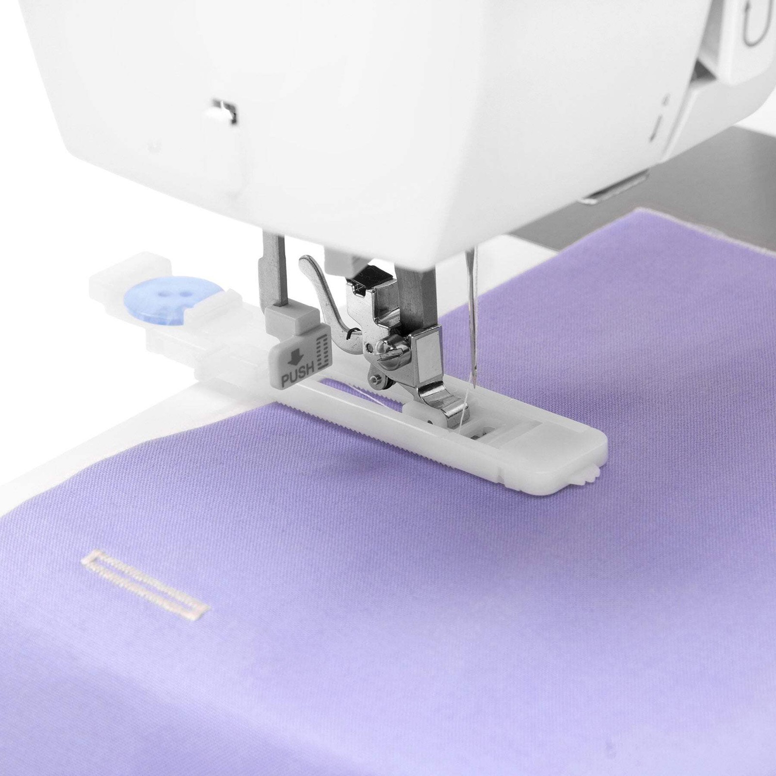 SINGER® Heavy Duty 4452 White Sewing Machine & Hard Case Bundle