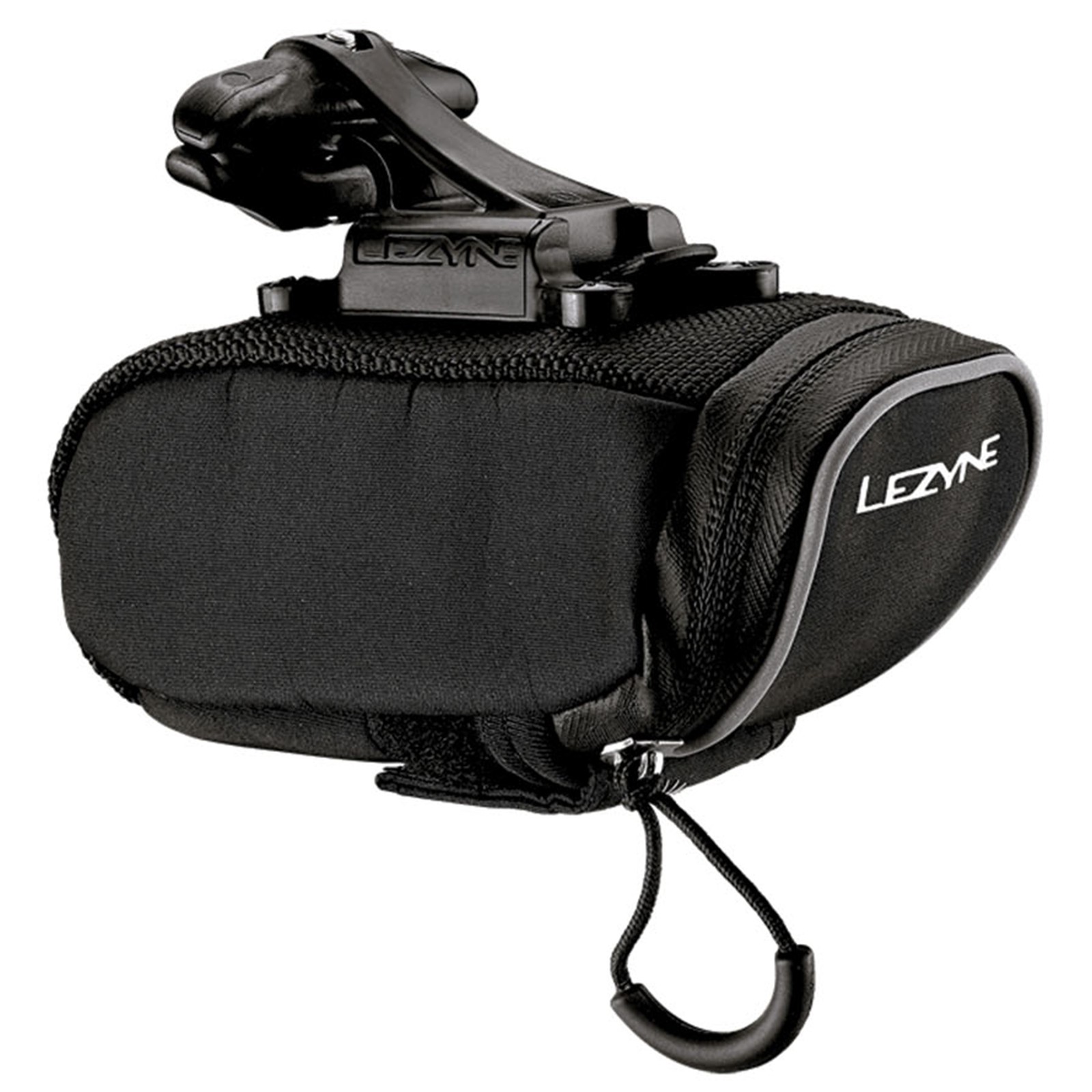 LEZYNE Micro Caddy QR Medium Black Bicycle Saddle Storage Bag 1-SB-CA-V1MCMQR04