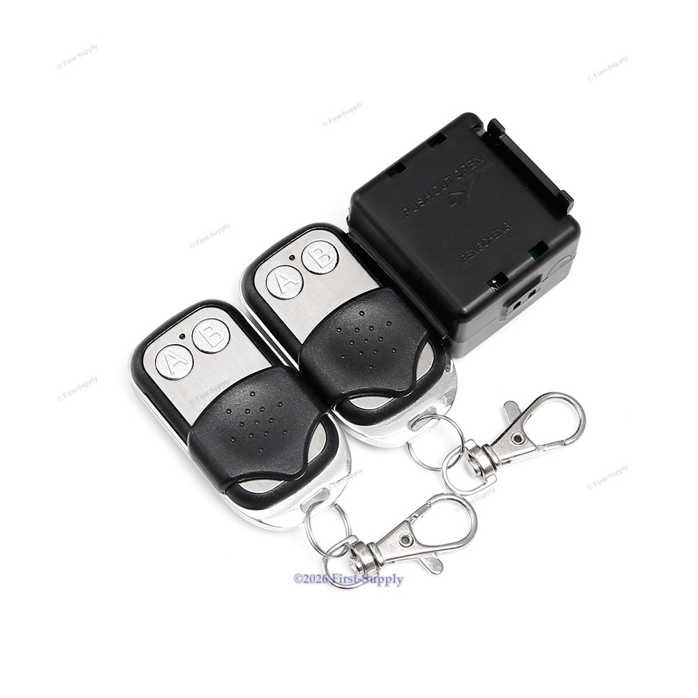 Remote Controlled Fingerprint + RFID Card Access Control System With Lock
