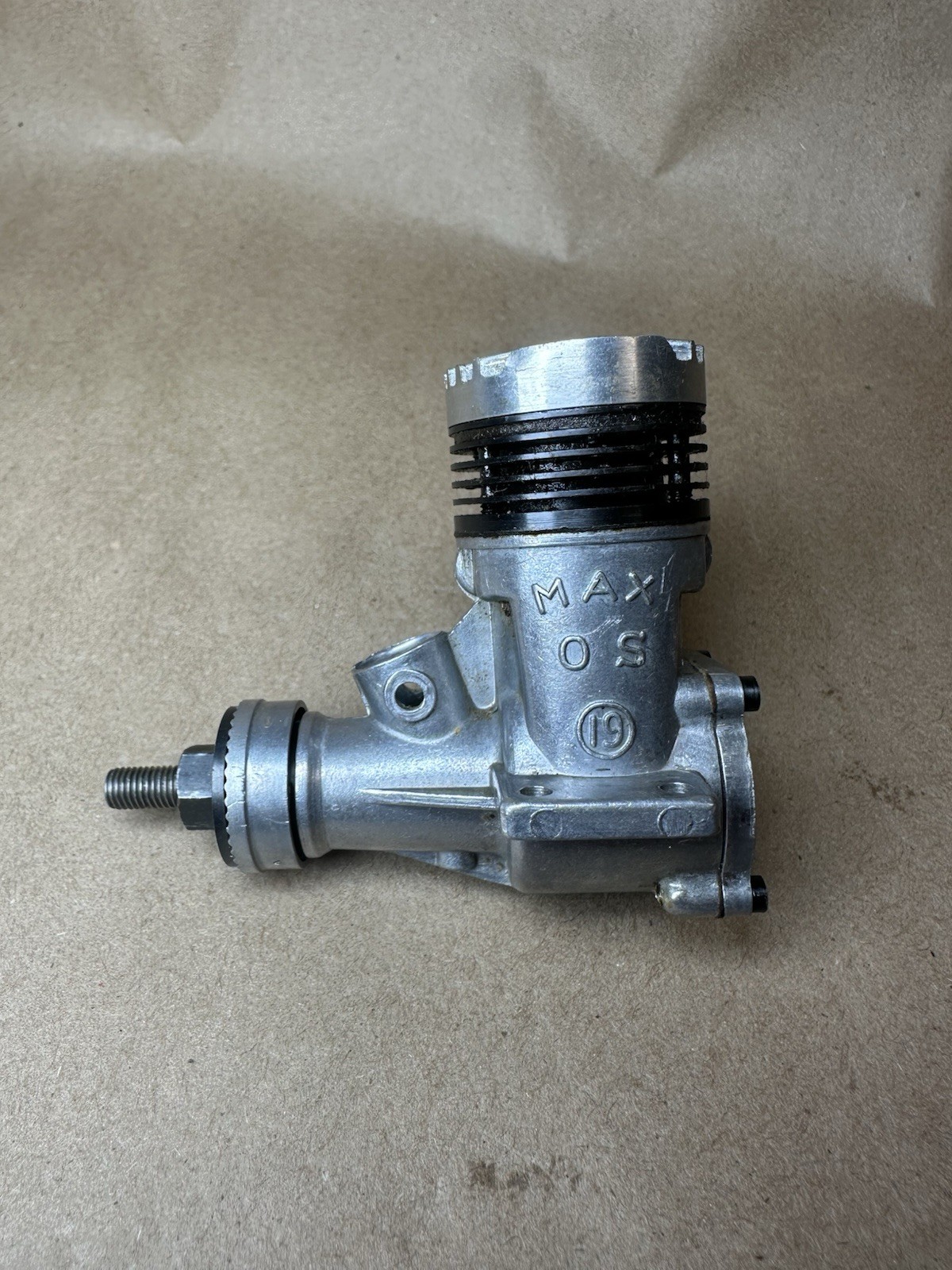 Vintage O.S. Max .19 RC Airplane Engine – Japan – Untested Glow Motor
