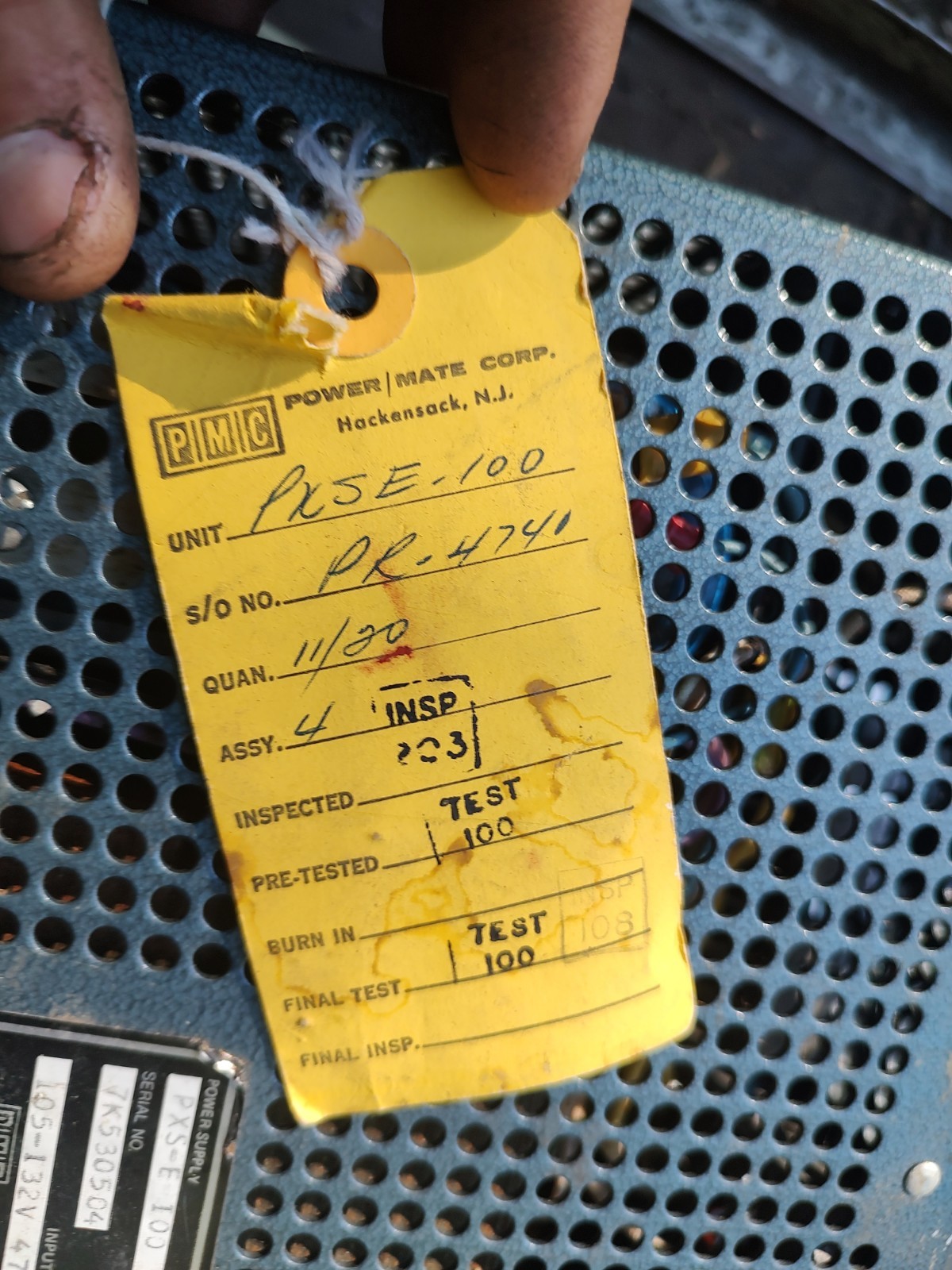 Neat Old DC Power Supply Pmc Power Mate