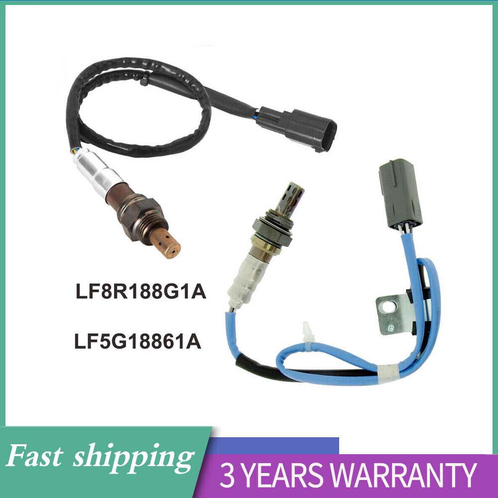 2PCS Oxygen O2 Sensor For 2008 2009 2010 Mazda 5 L4 2.3L Upstream+Downstream