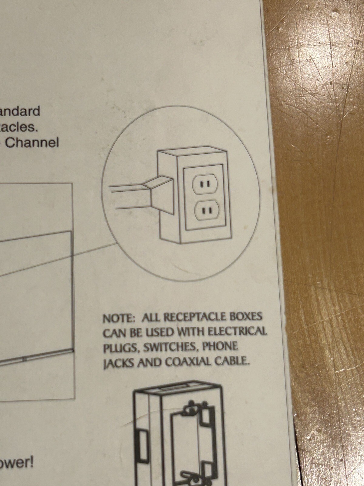 GENOVA WM232 WALL SWITCH AND RECEPTACLE BOX - NEW IN PACKAGE