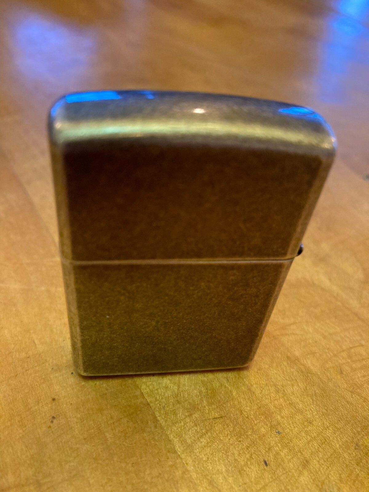 Genuine Zippo Antique Silver Plate Lighter CASE ONLY No Insert/Box