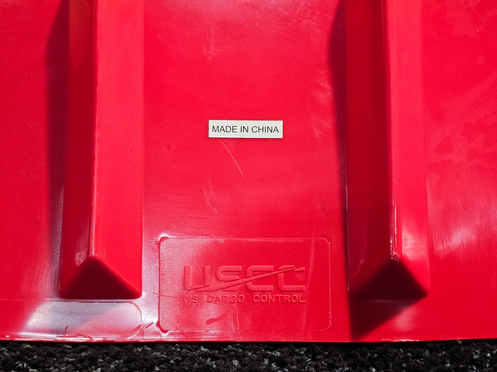(QTY 10) US Cargo Control VeeBoards Corner Protector 24" Web Protector, Red