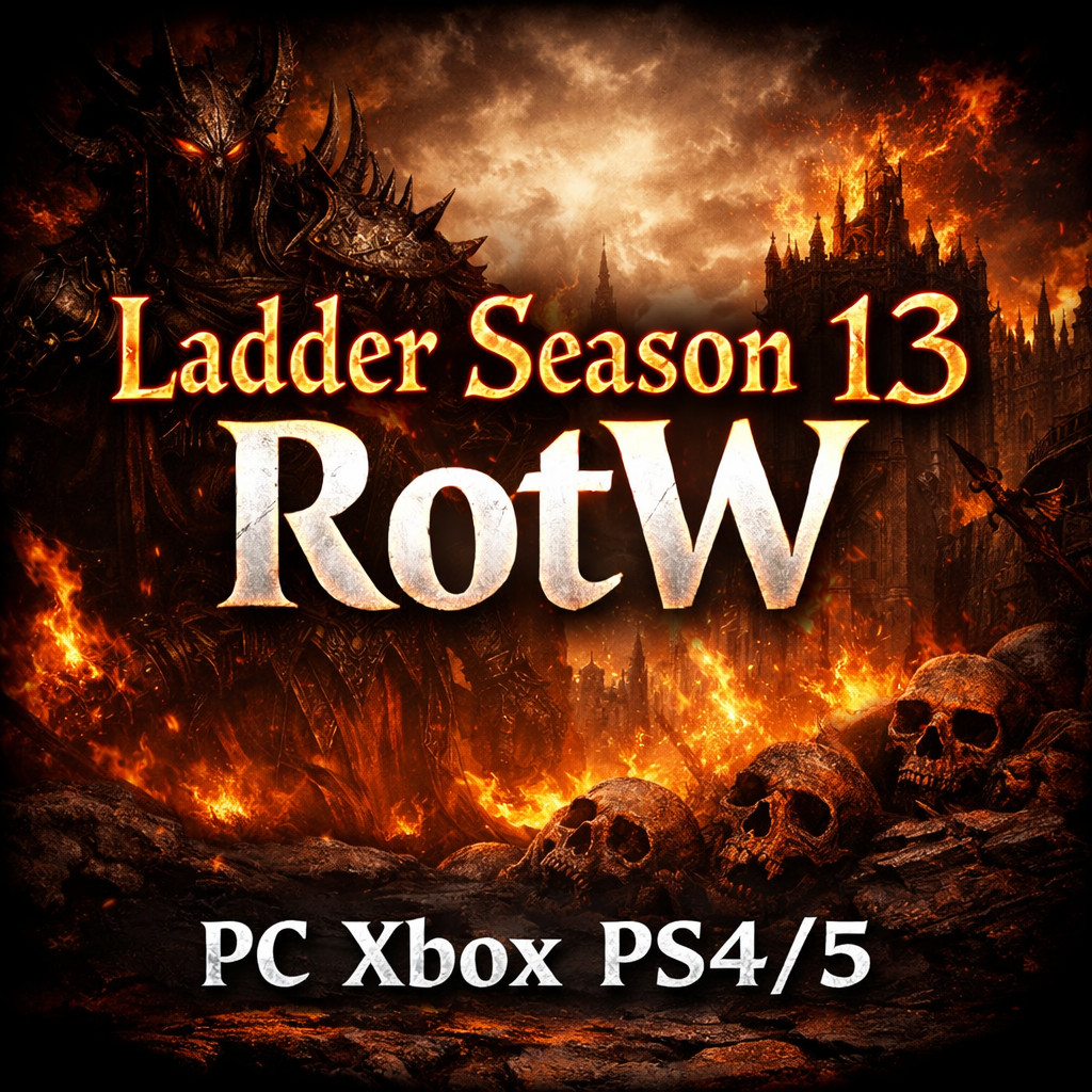 D2R RotW Ladder Season 13 Items and Runes for PC, Xbox, PS4 and PS5
