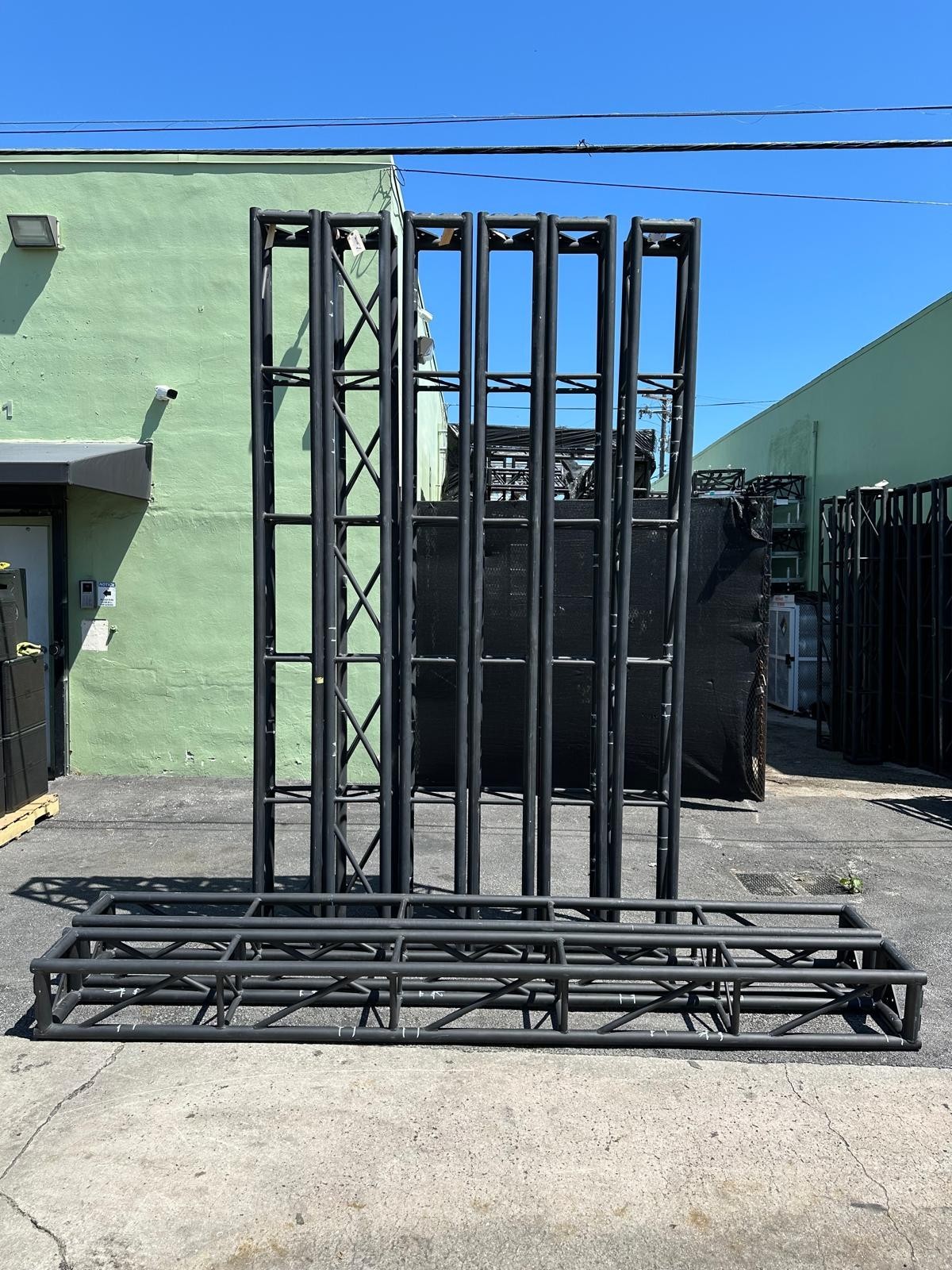 11 ft 8'' Heavy Duty Bolt on Truss #AV  (LOT OF 4)(TRUEHEARTSOUND)