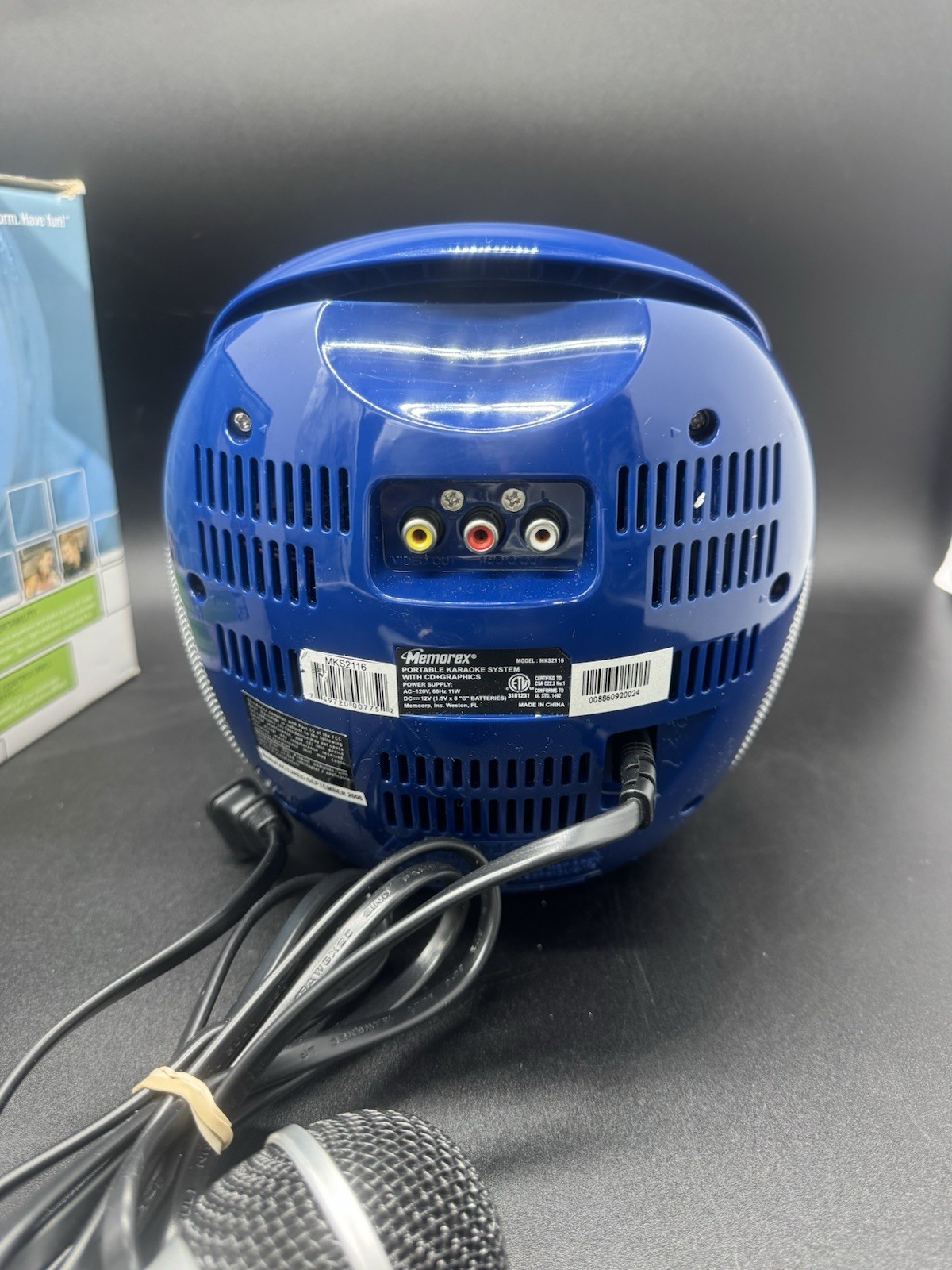 Memorex Portable Karaoke System