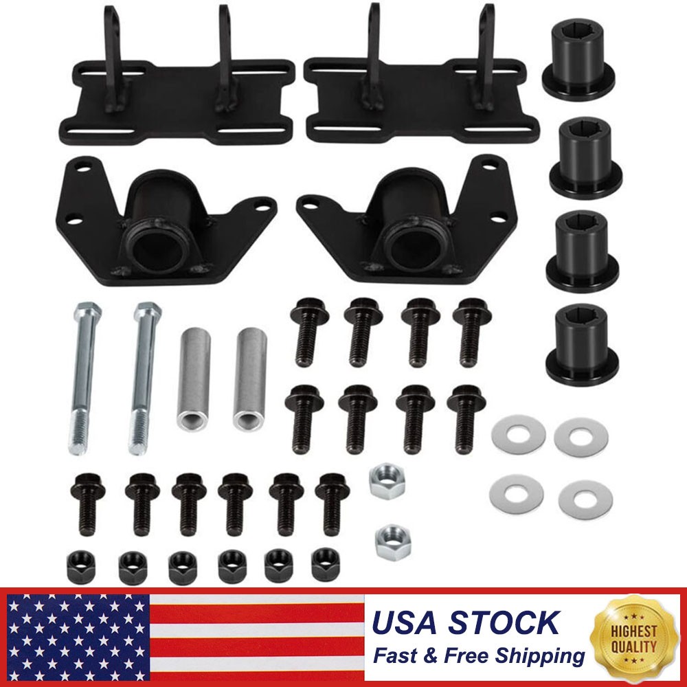 LS Conversion Engine Swap Mounts Adjustable with Hardware For GM Body 1978-1988