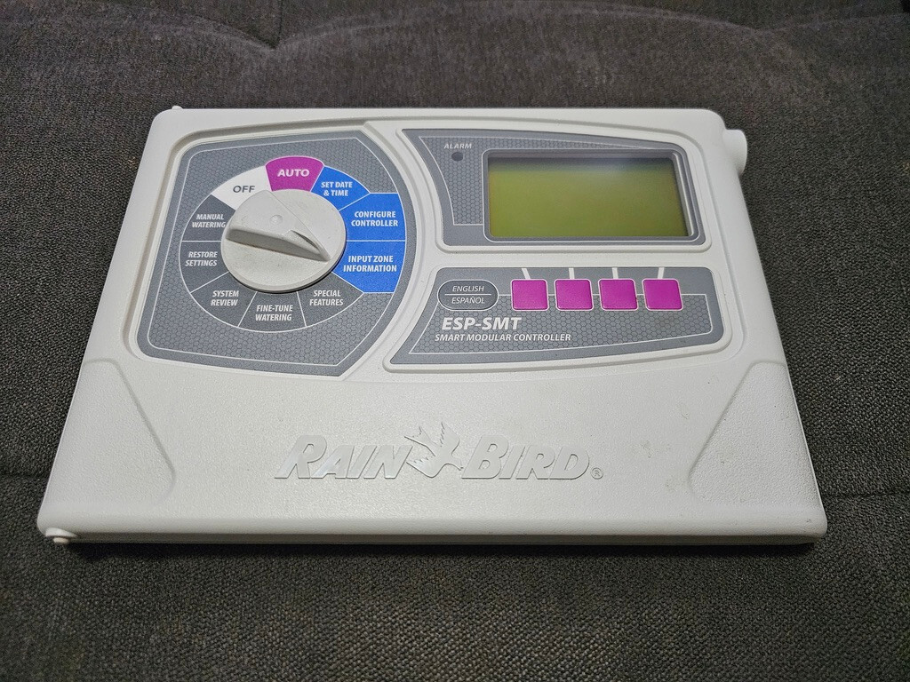 Rain Bird ESP-SMT Sprinkler Controller Front Panel Only W CORD