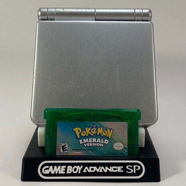 Nintendo Gameboy Advance SP & Game Display - DISPLAY ONLY (Customize Colors)