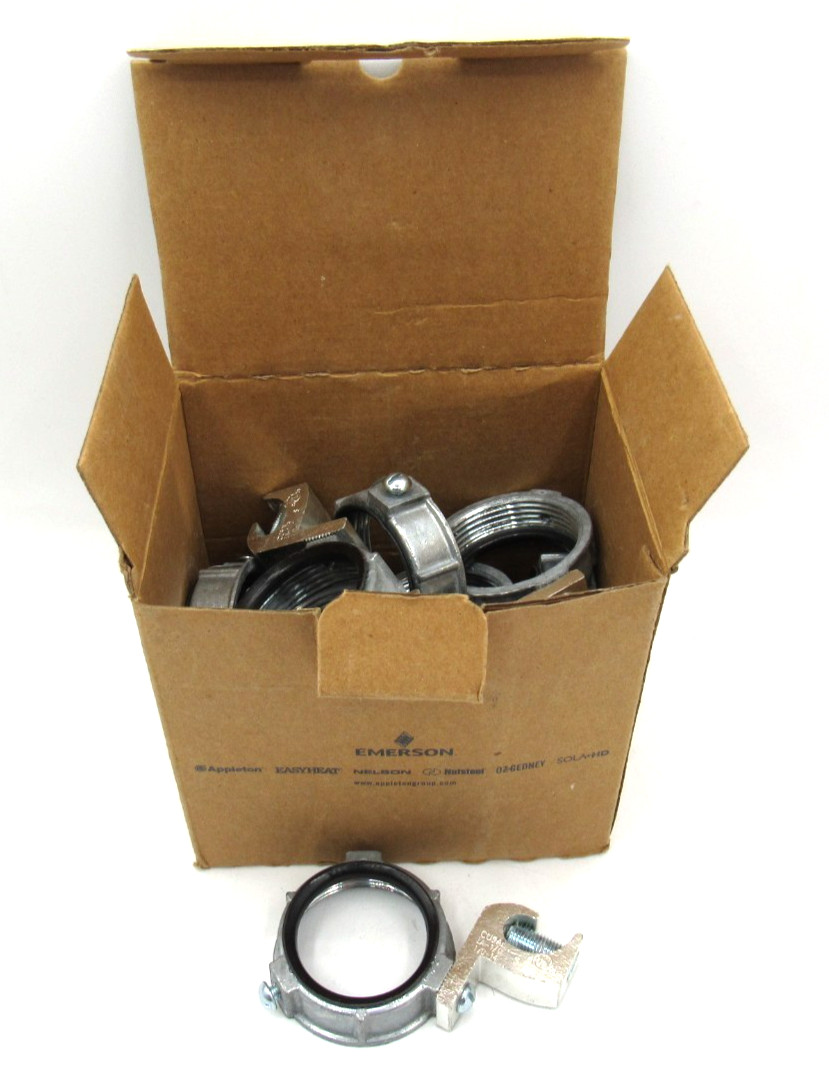 Emerson GBL-500 Cast Zinc Aluminum Grounding Bushing 1-1/2" Box of 10