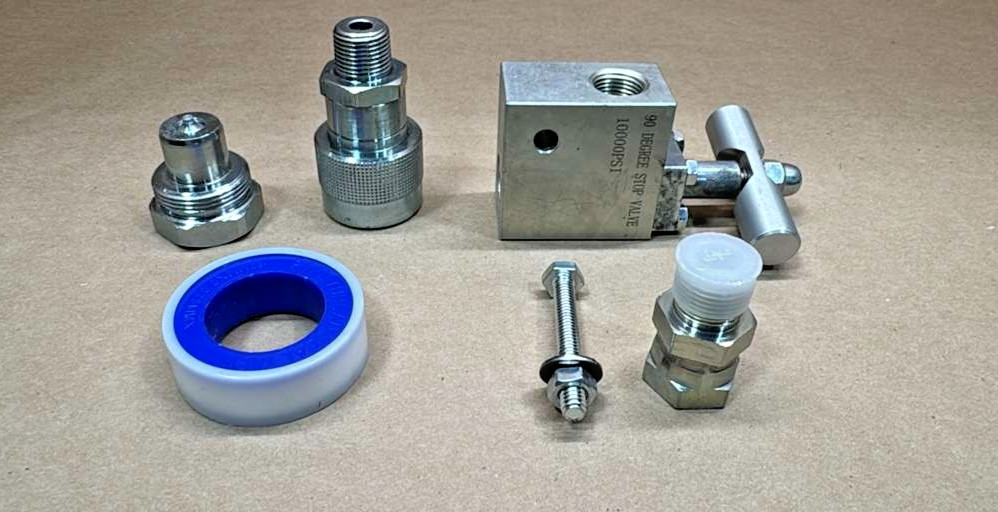 Replacement Chief Frame Machine Tower Valve 90 DEGREE W BOLT NUT FITTINGS HIGH Q