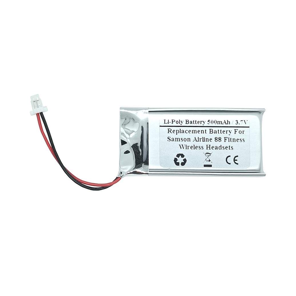 Battery for Samson Airline 88 Fitness Wireless Headsets,1icp7/21/41,602040
