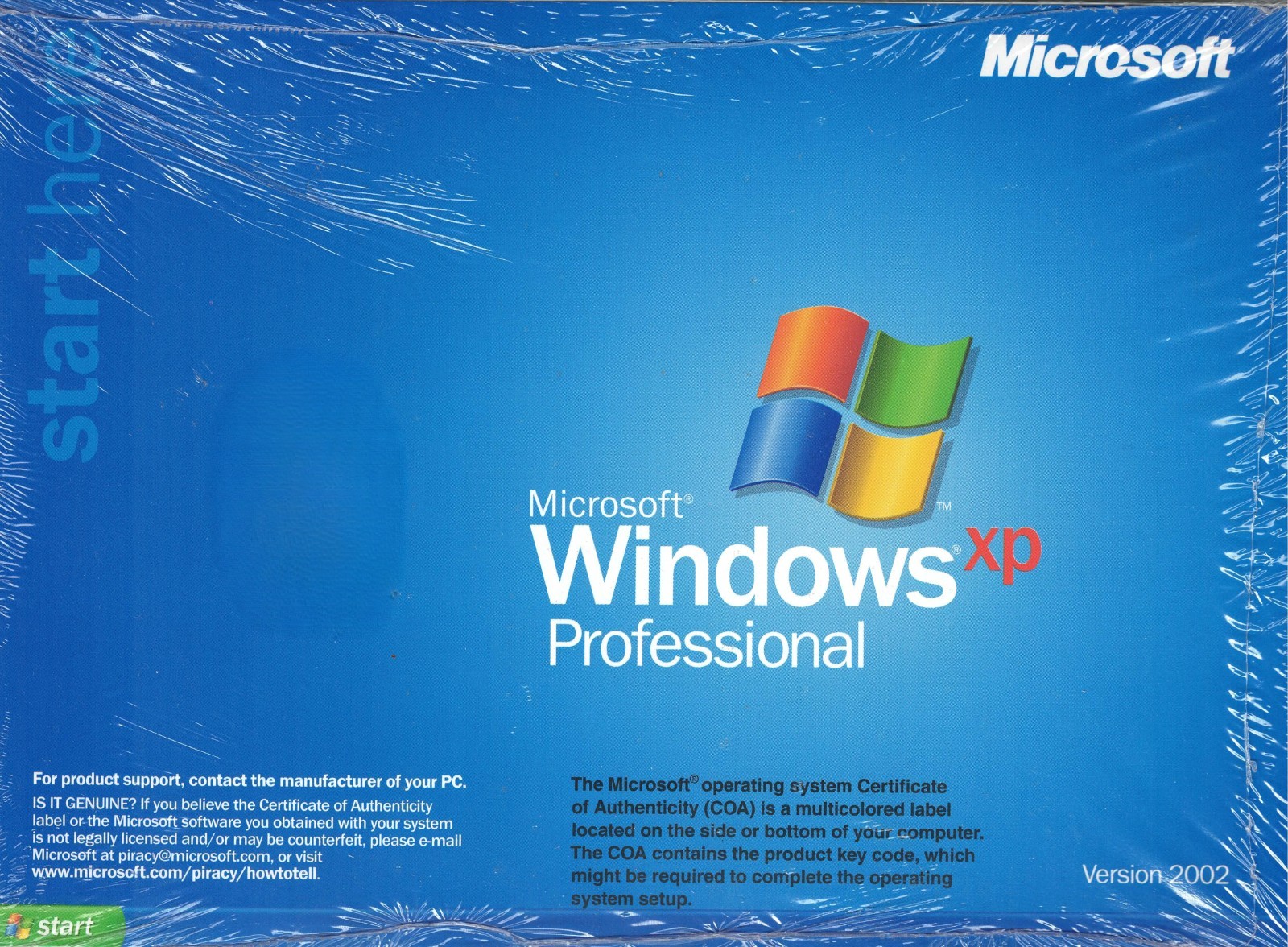 Microsoft Windows XP Professional | CD & License Key | Quick Start Guide