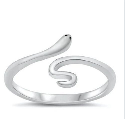 Snake cobra sterling silver toe rings