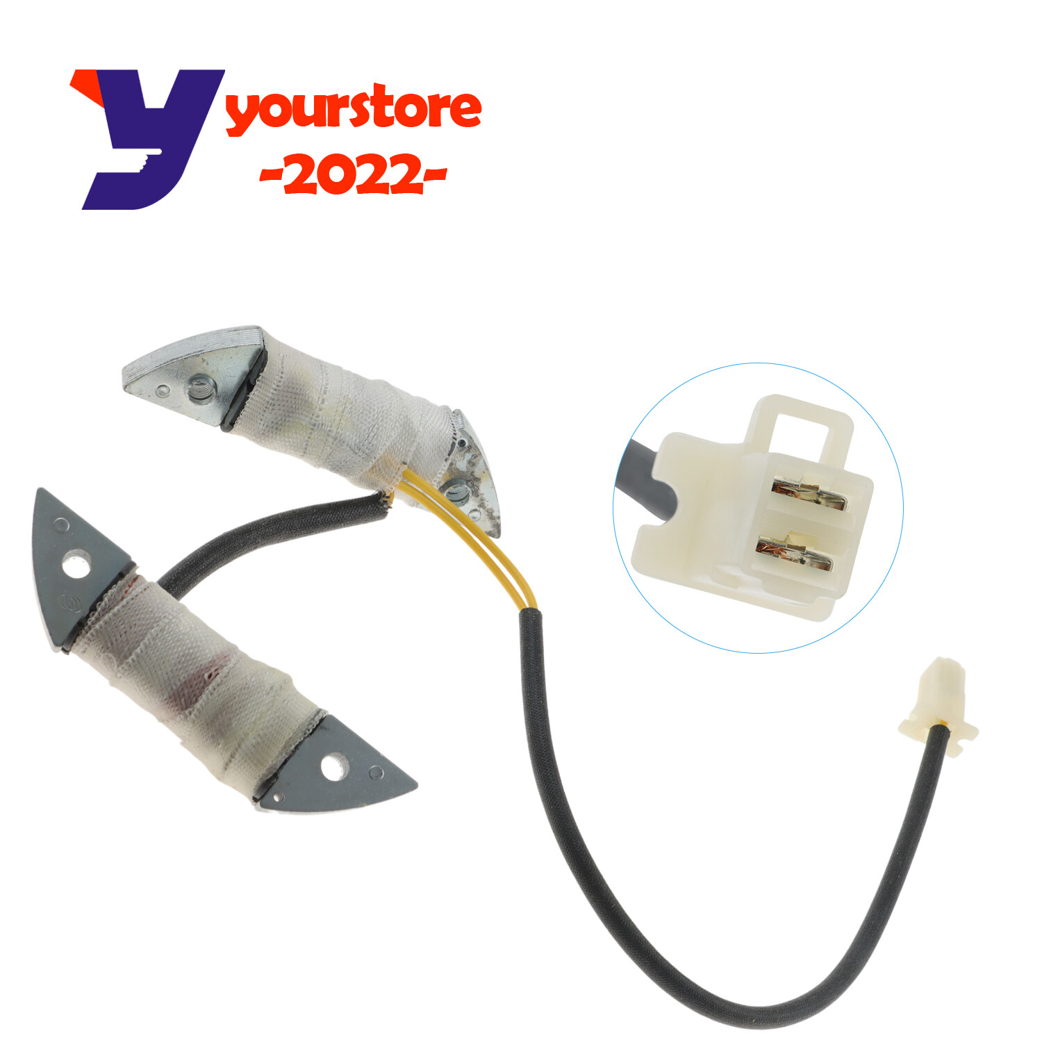 Aftermarket Headlamp Parallel Charging Coil for 212CC 6.5HP Gas Engine Stock