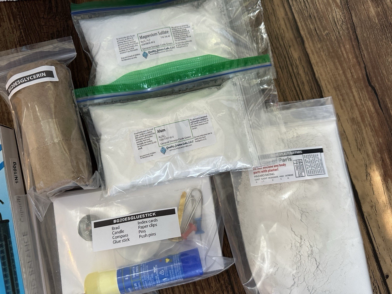 BJU Earth mostly Complete science Lab Kit