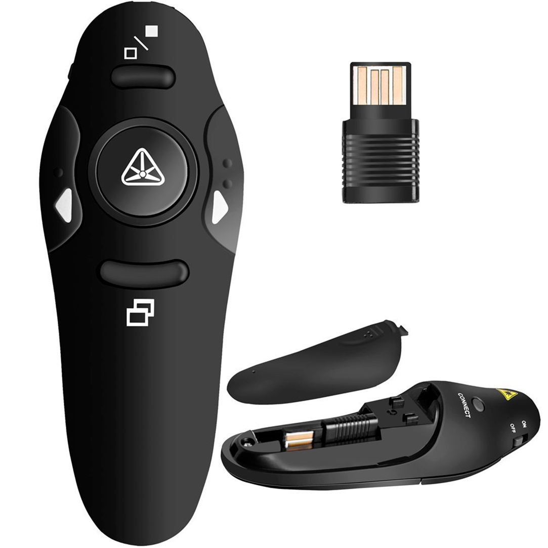 Wireless Power point Presentation Remote USB PPT Presenter Laser Pointer Clicker