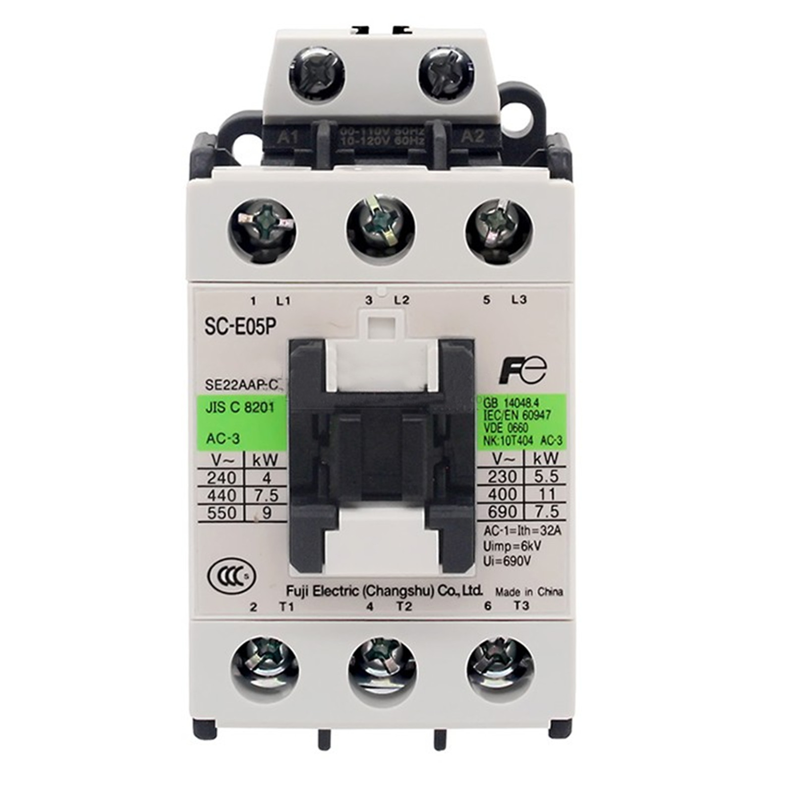 FUJI SC-E05P Contactor Relay AC 380V New