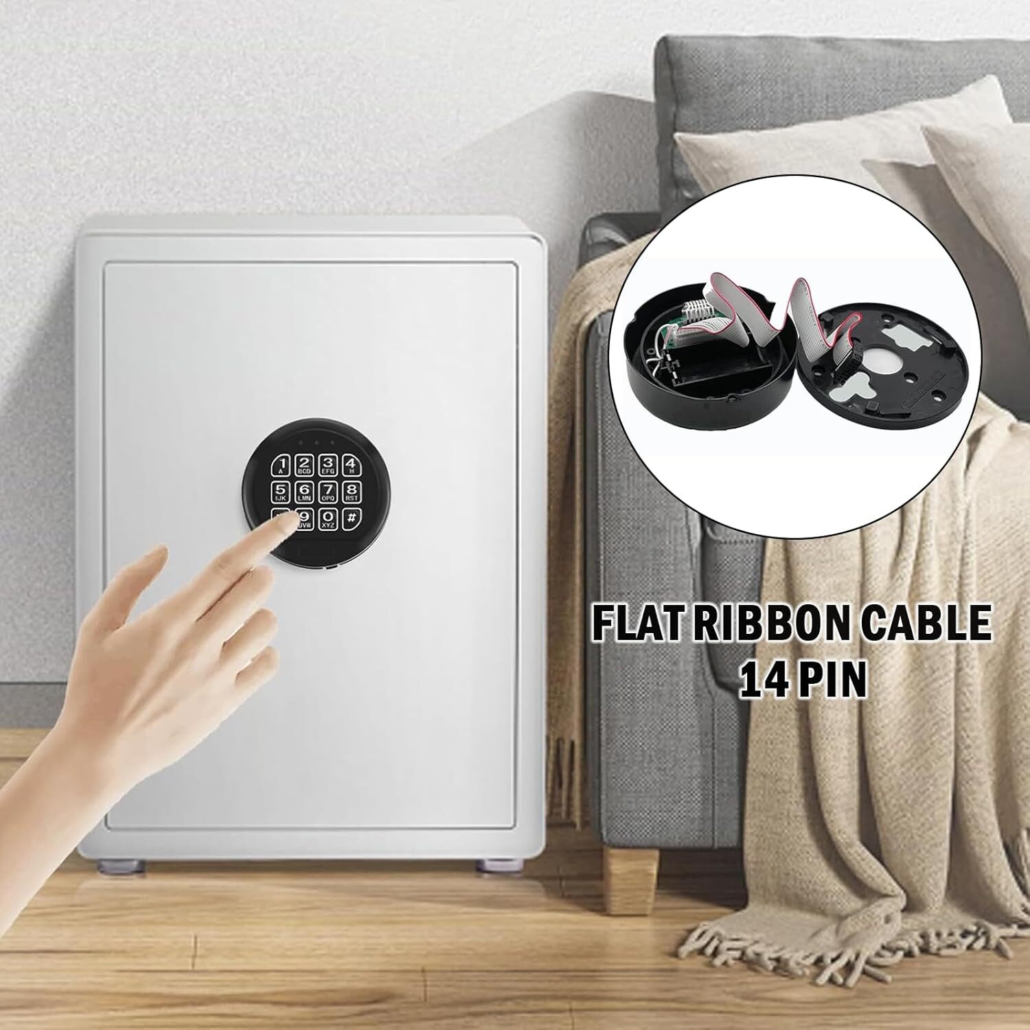 Gun Safe Lock Replacement Electronic Safe Lock Keypad Swingbolt Lock