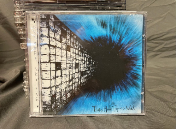 Oktober Skyline thats how tripods work CD SEALED PA Hardcore Mathrock Metalcore