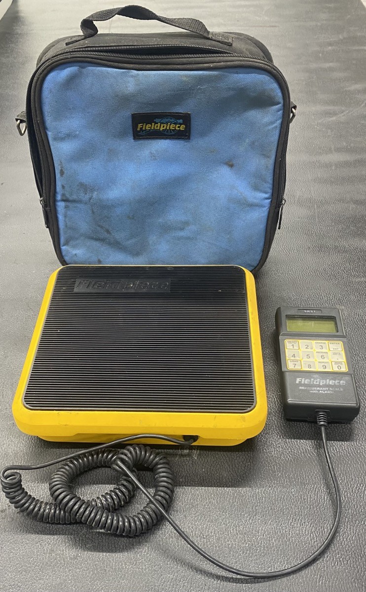 Fieldpiece SRS1 Refrigerant Scale with Weight Alarm & Meter (PD5036367)