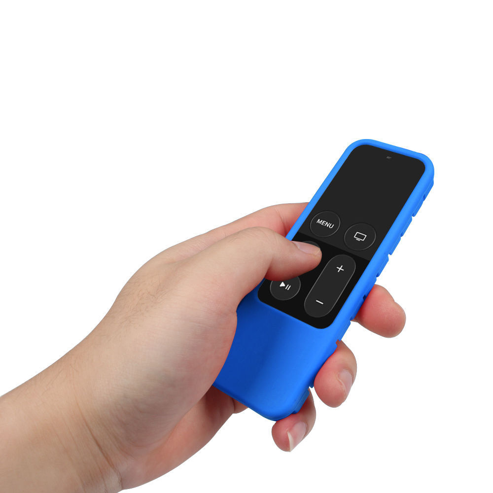 For Apple TV (4th Gen) Siri Remote Controller Shock Proof Silicone Case Cover
