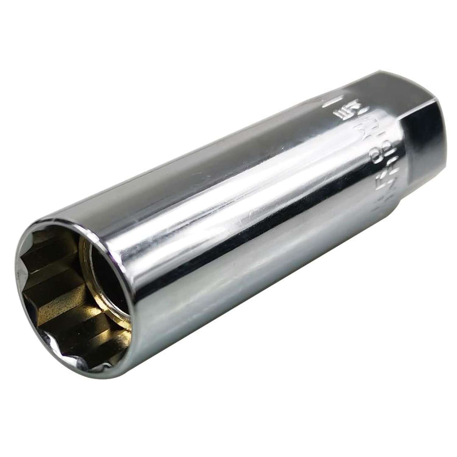 Car 14mm Magnetic Thin Walled Spark Plug Socket Remover Universal 3/8'' Drive